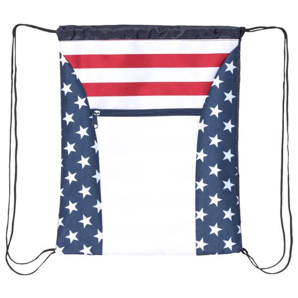 Patriotic Drawstring Bag Thumbnail