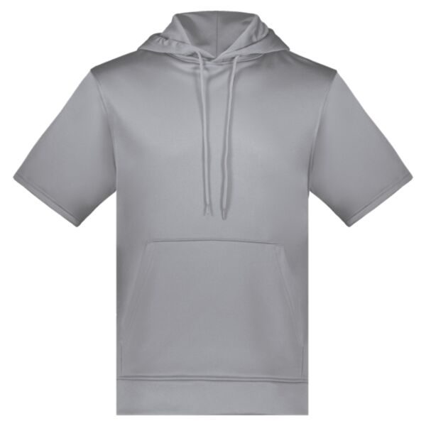 Unisex Fleece Short Sleeve Hooded Pullover Thumbnail