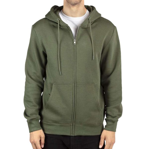 Unisex Fleece Full-Zip Hooded Sweatshirt Thumbnail