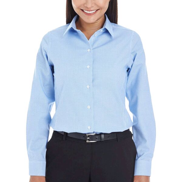 Women's Crown Collection® Royal Dobby Woven Dress Shirt Thumbnail