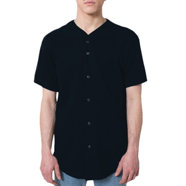 1403 Thick Knit Jersey Baseball Tee Thumbnail