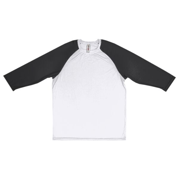 AI926 Men's 3/4 Raglan Sleeve Outfitter Crew Thumbnail