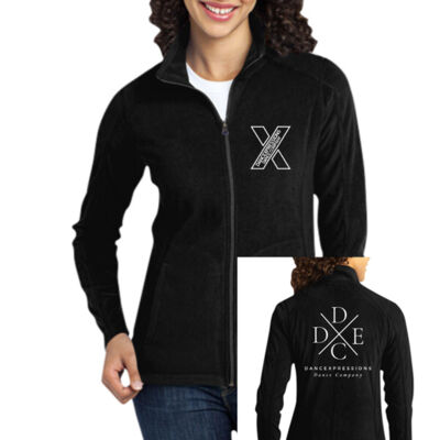 DEDC01 - Ladies Microfleece Jacket - Ladies Microfleece Jacket Thumbnail