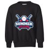 Youth EcoSmart® Crewneck Sweatshirt Thumbnail