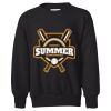 Youth EcoSmart® Crewneck Sweatshirt Thumbnail