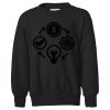Youth EcoSmart® Crewneck Sweatshirt Thumbnail